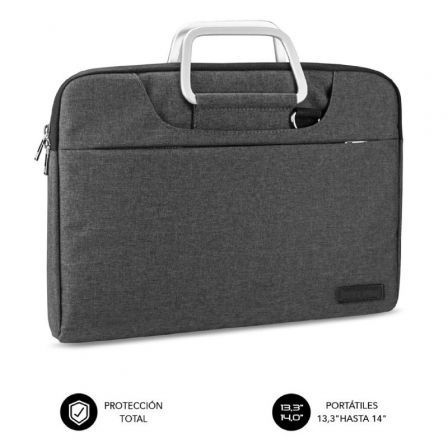 Subblim Maletín Business Laptop Sleeve 13,3-14 pulg Gris